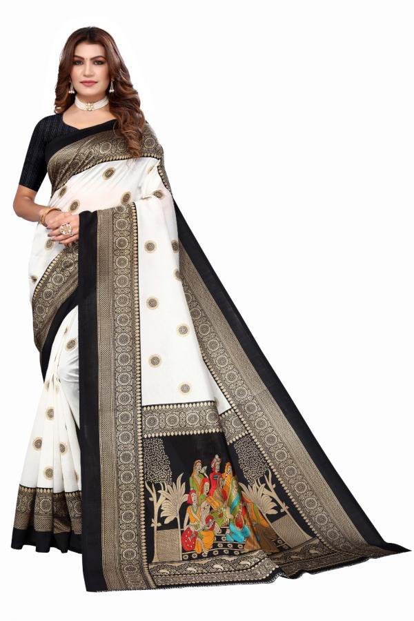 Printed Art Silk 24 Art Silk  Regular Wear New Saree Collection